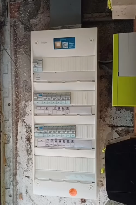 Tableau électrique après rénovation par Ecomy 33
